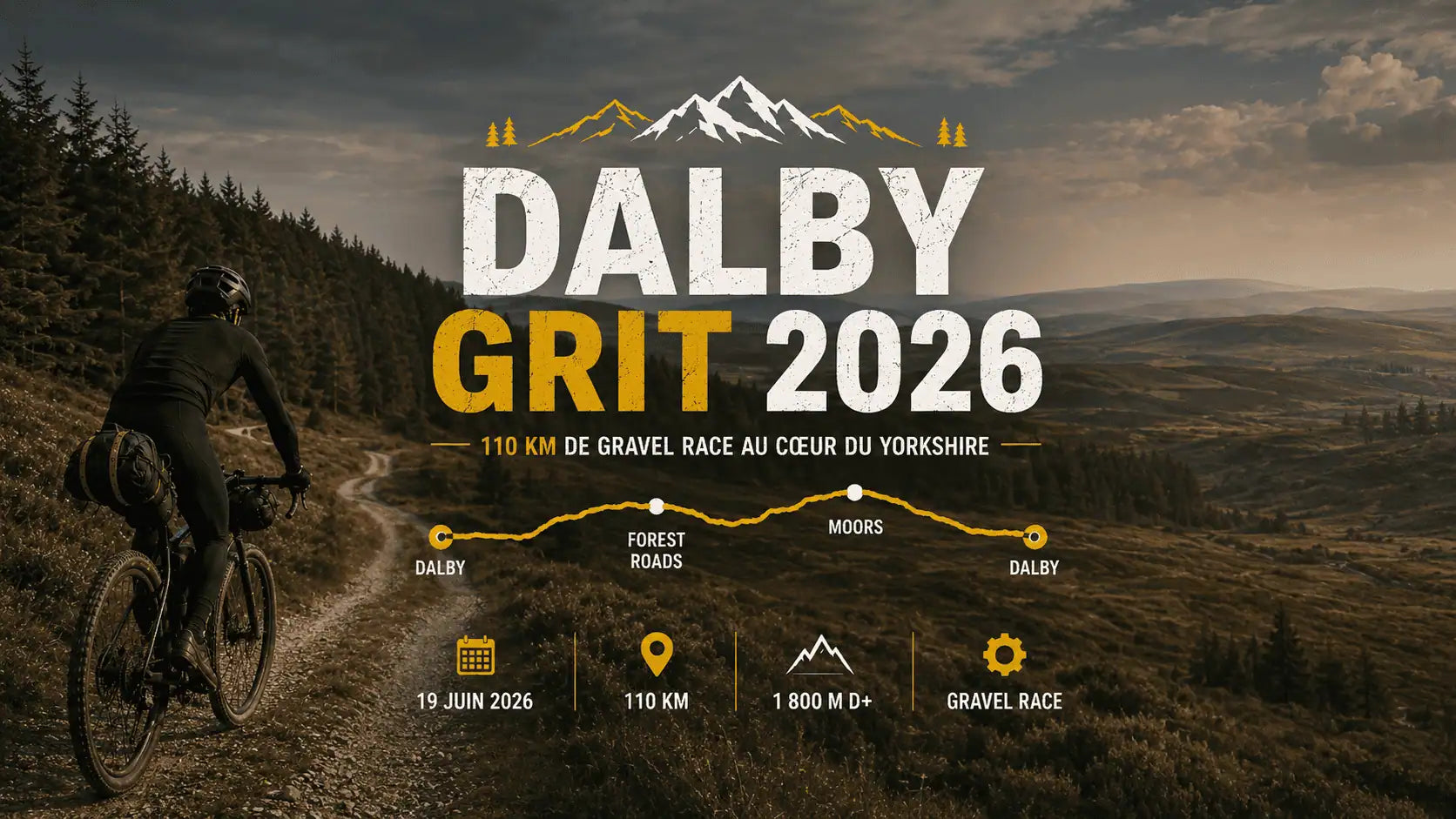 Dalby Grit 2026 : 110 km de gravel race au cœur du Yorkshire Image