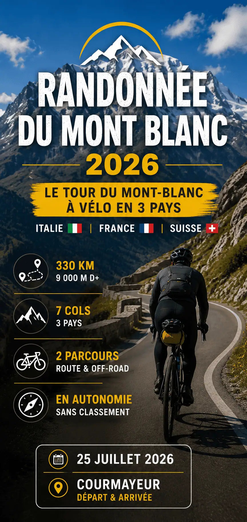 Randonnée du Mont Blanc 2026