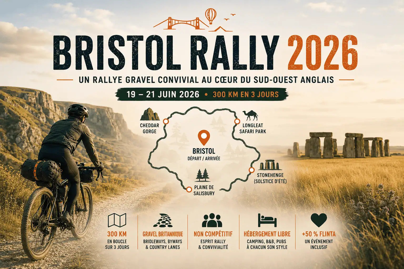 Bristol Rally 2026 : un rallye gravel au cœur du sud-ouest anglais