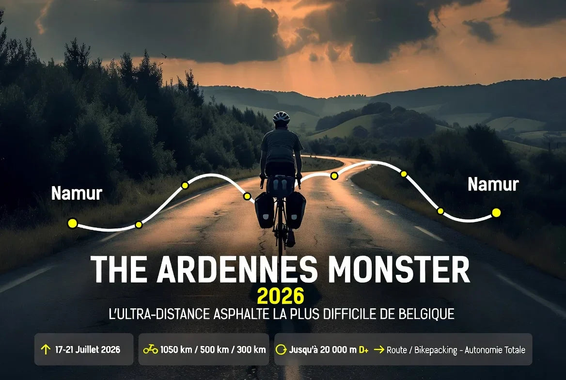 Le Monstre des Ardennes 2026 : L'Ultra-Cyclisme à Namur Image