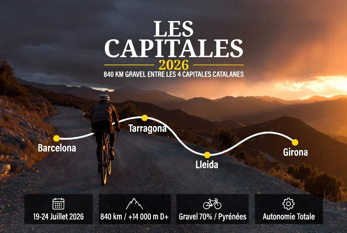 Les Capitales 2026 : 840 km de gravel entre 4 capitales catalanes Image