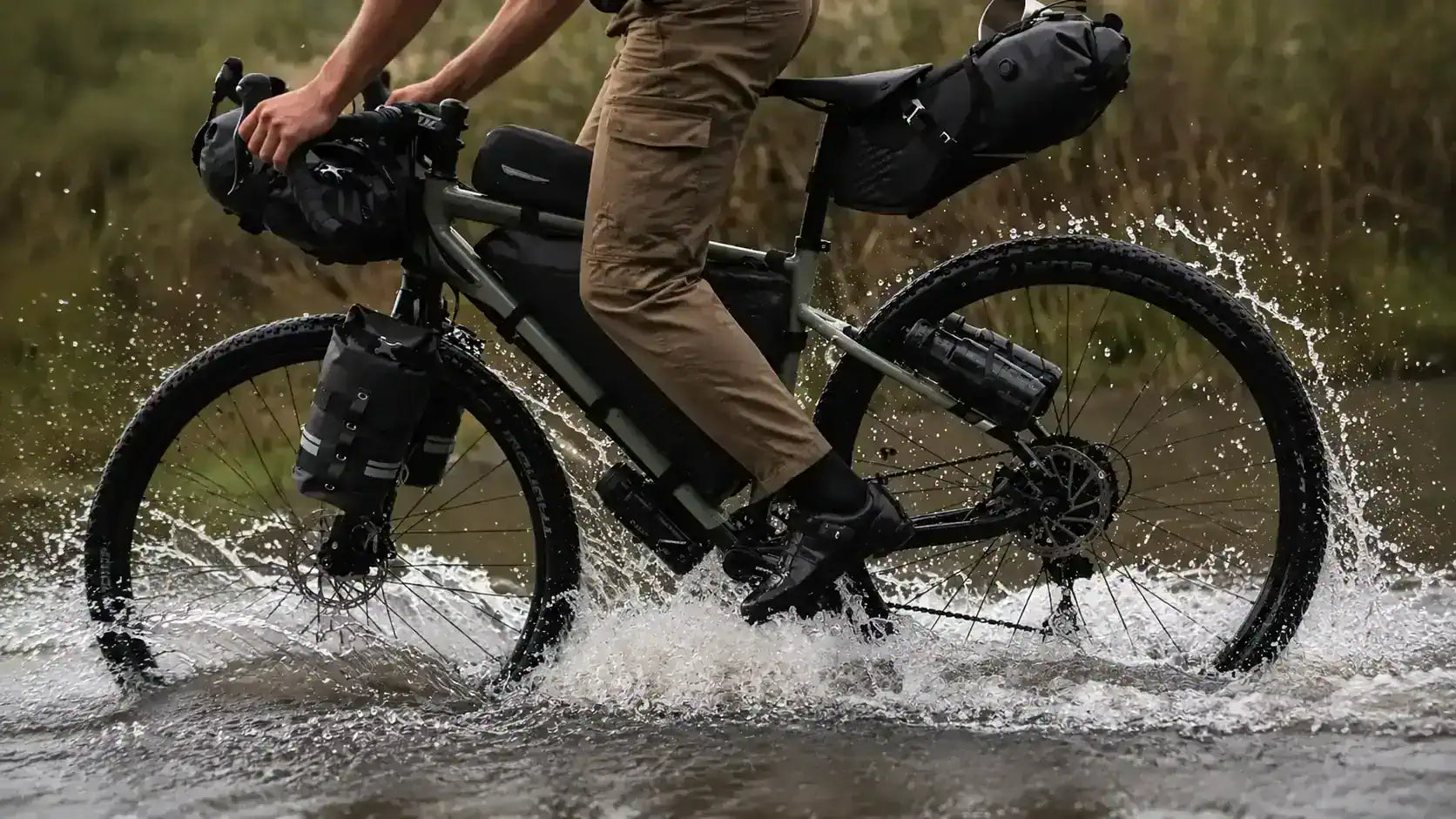l'efficacité de nos sacoches vélo étanche  Image