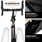 Sacoche de cadre vélo triangulaire imperméable 10 L pour bikepacking