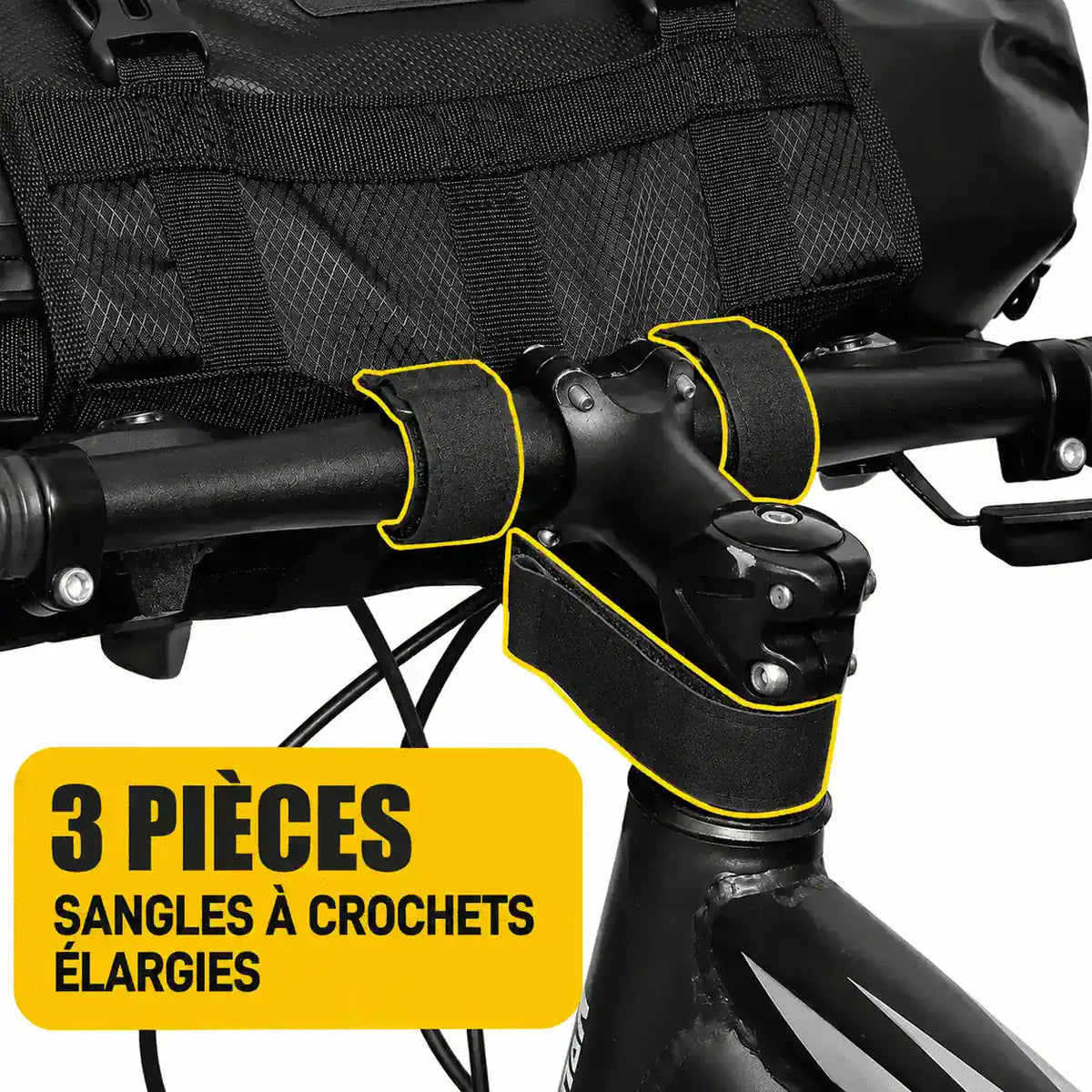 Sacoche Vélo Guidon Étanche 10L
