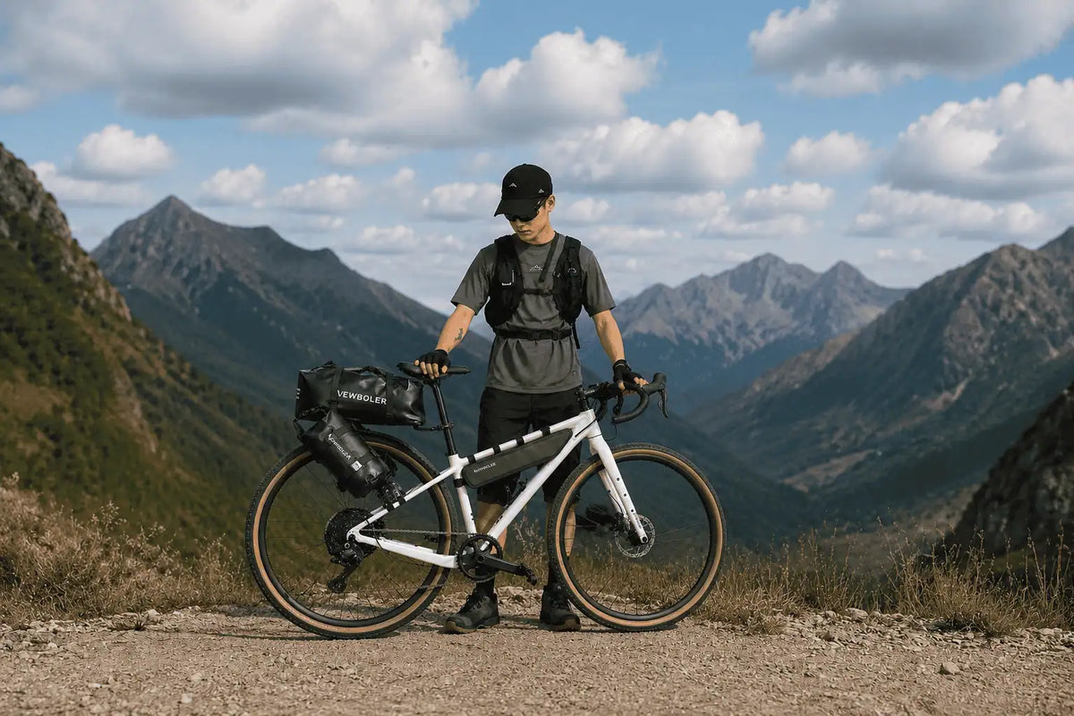 Sacoche vélo Porte-bagages 20L | Randonnée