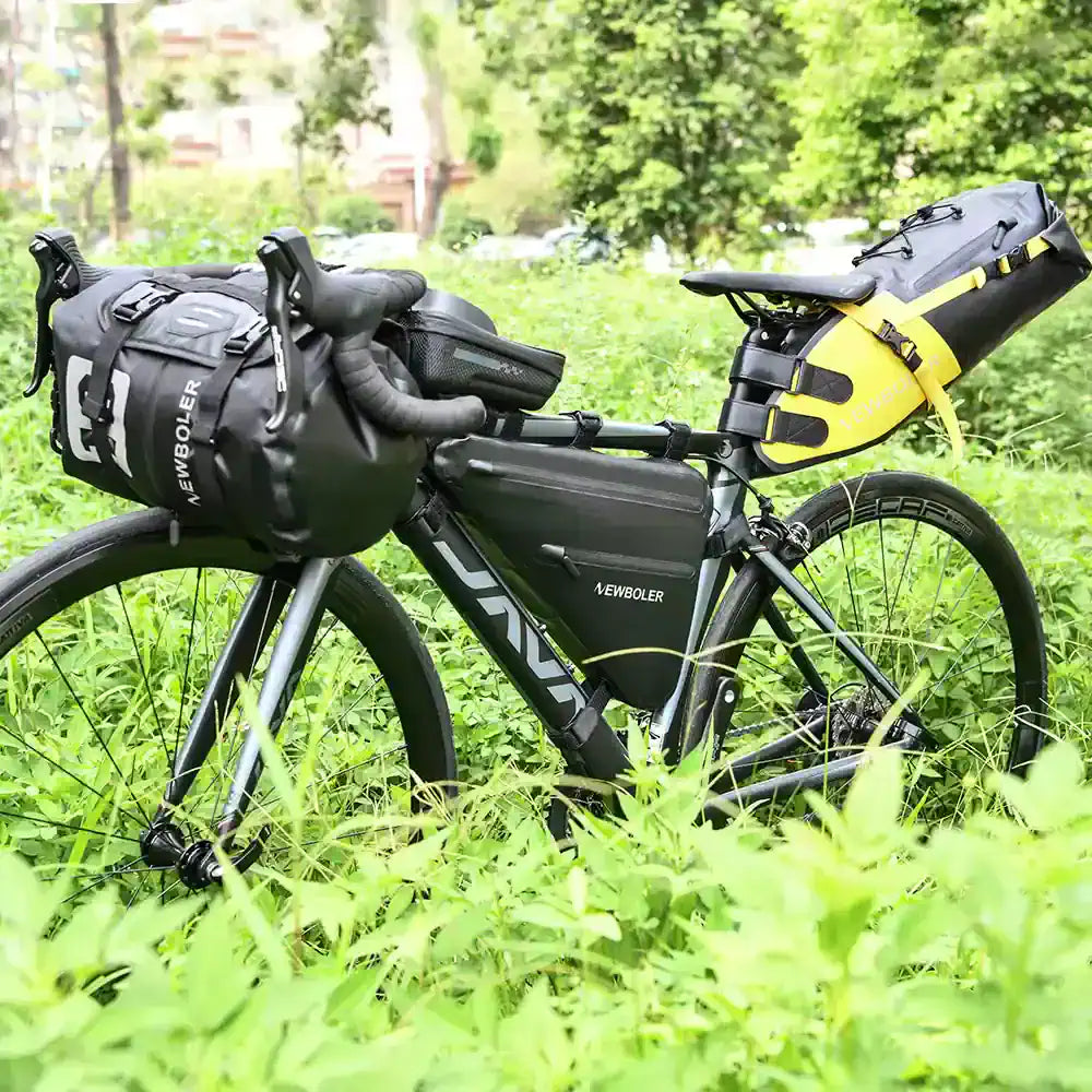 Sacoche Triangle Cadre Vélo Imperméable 10L