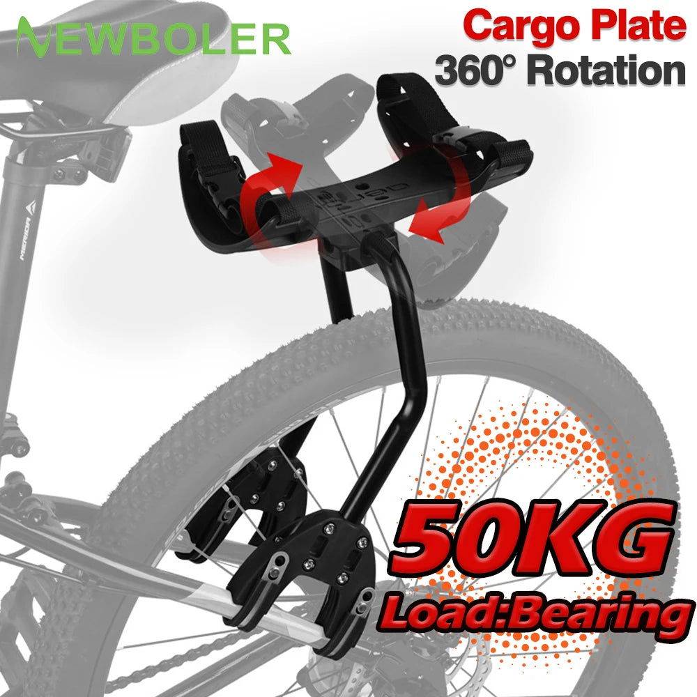 Porte-bagage vélo arrière bikepacking universel | charge 50 kg