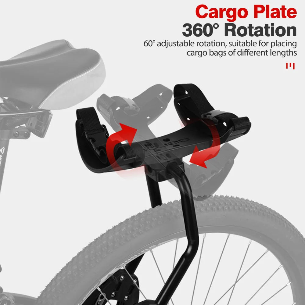 Porte-bagage vélo arrière bikepacking universel | charge 50 kg