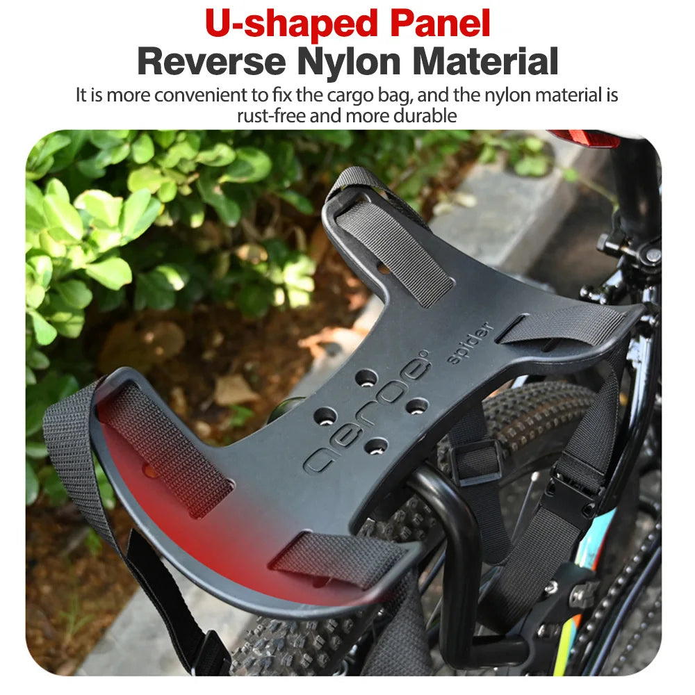 Porte-bagage vélo arrière bikepacking universel | charge 50 kg