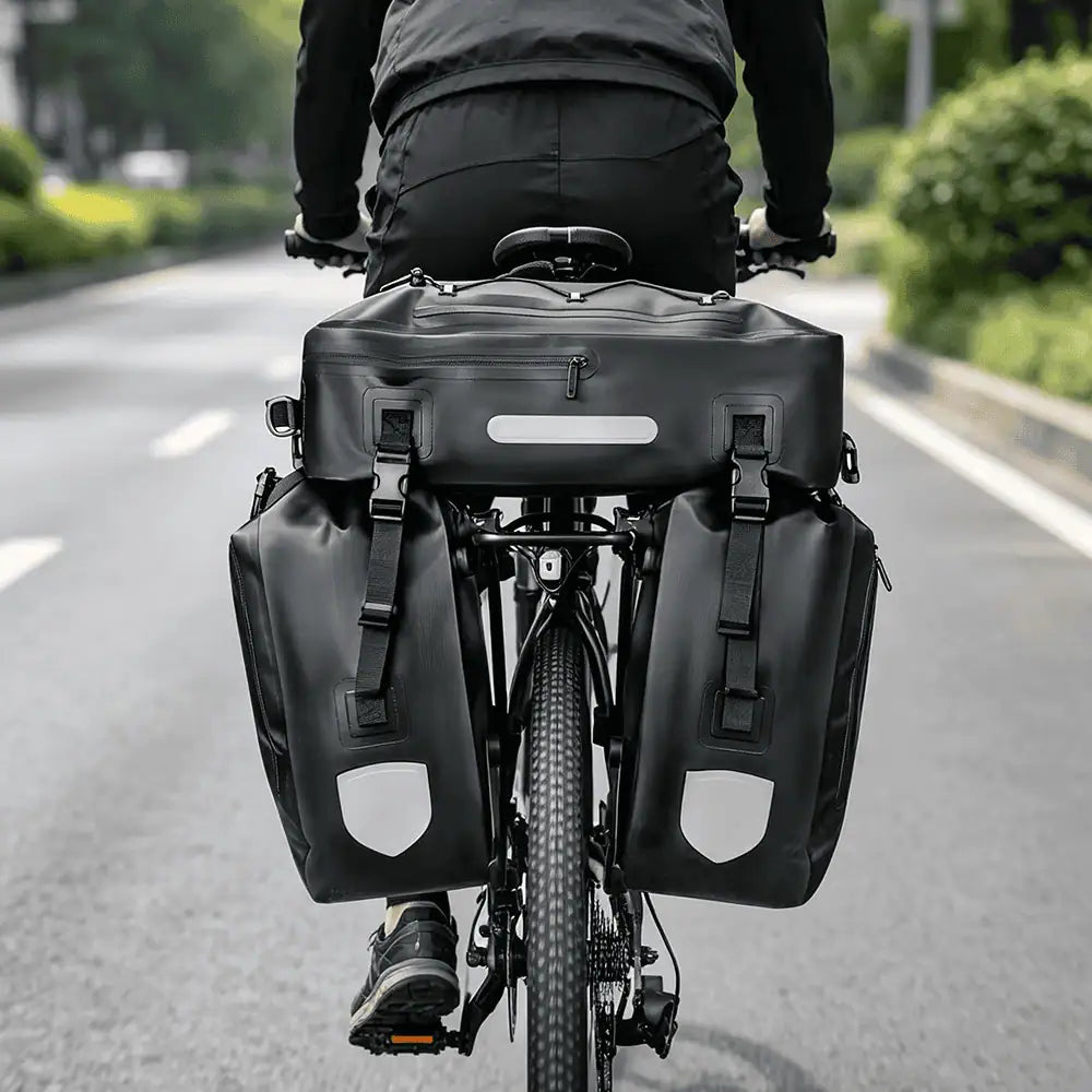 Sacoche vélo porte bagage 3 en 1