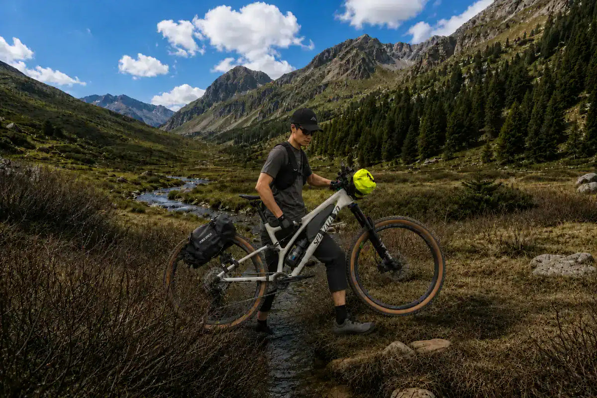 Porte-bagage vélo arrière bikepacking universel | charge 50 kg