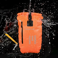 Sacoche double vélo porte-bagage imperméable 27L