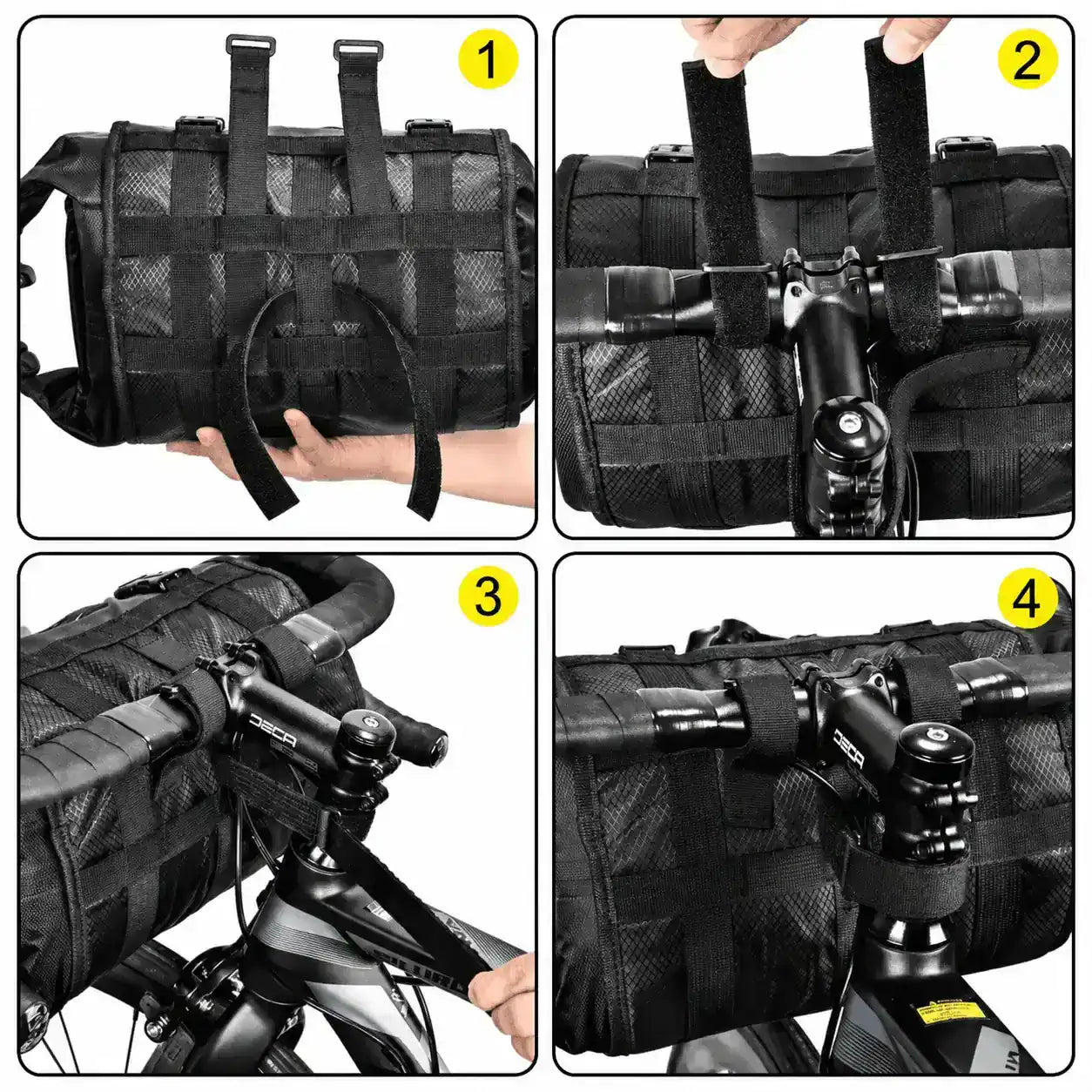 Sacoche Vélo Guidon Étanche 10L