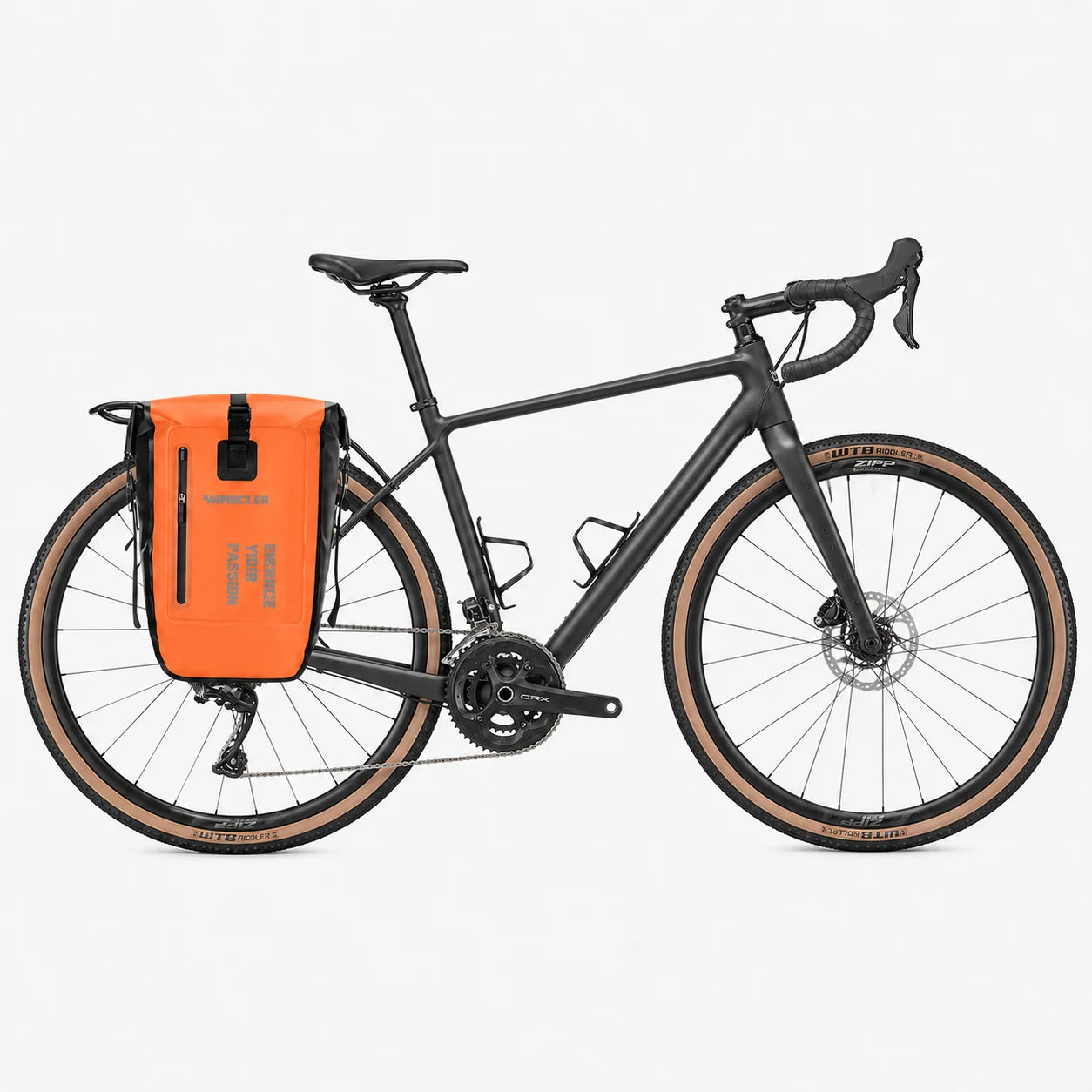 Sacoche double vélo porte-bagage imperméable 27L