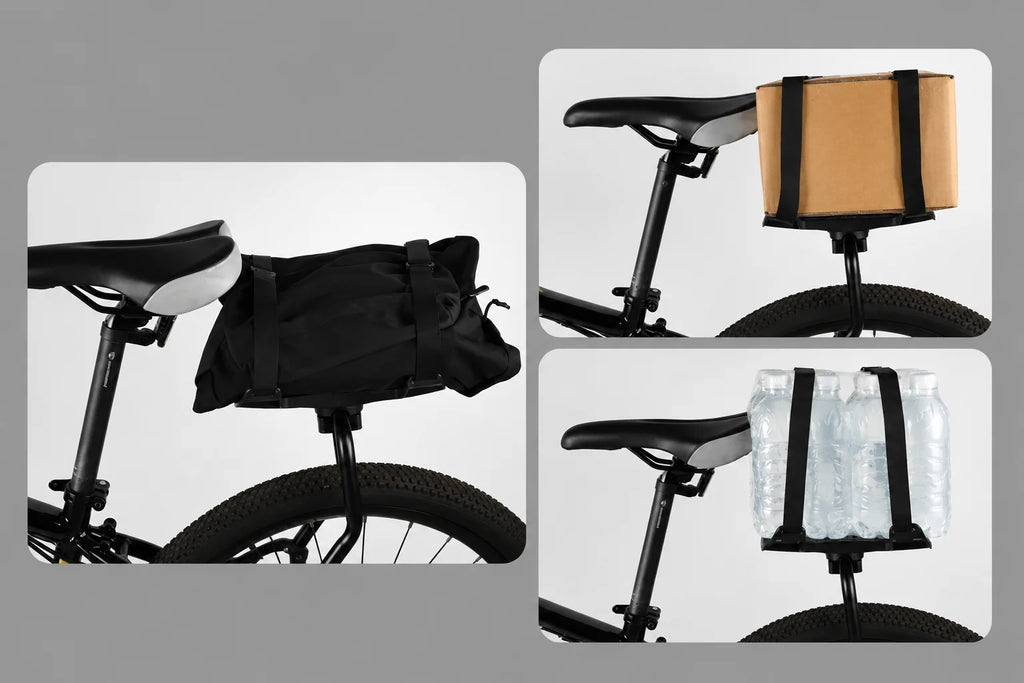Porte-bagage vélo arrière bikepacking universel | charge 50 kg
