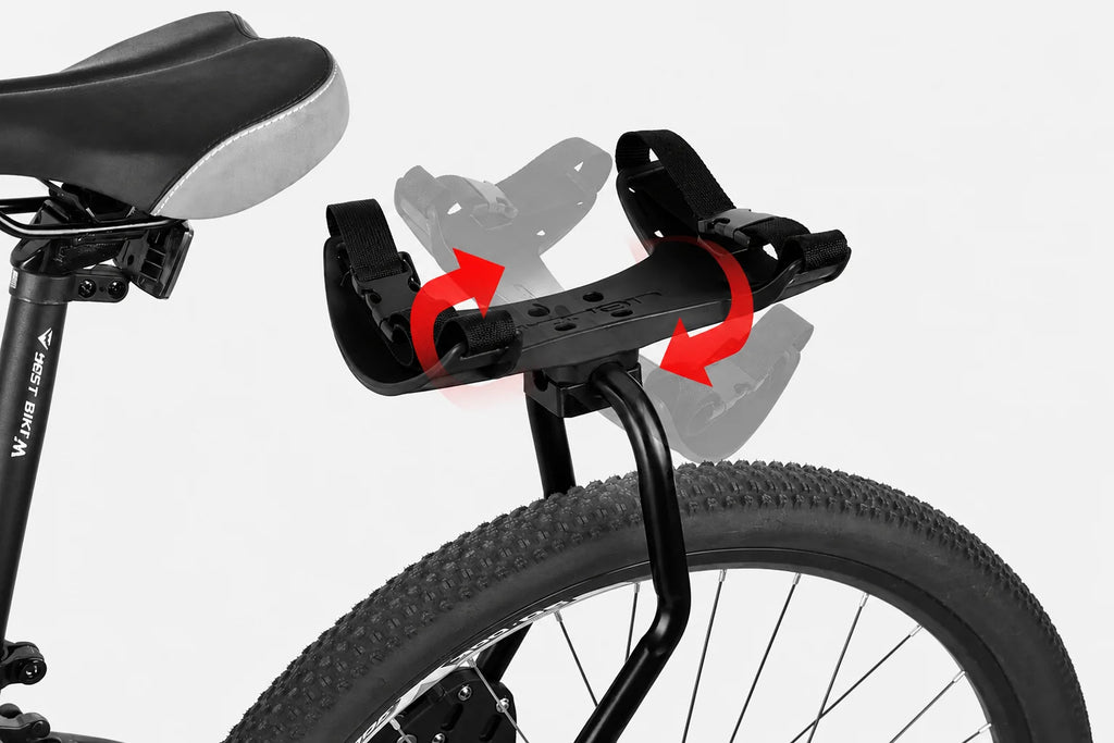 Porte-bagage vélo arrière bikepacking universel | charge 50 kg