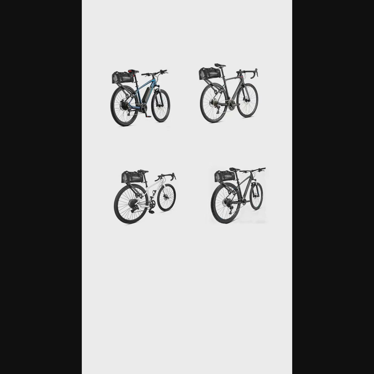 Sacoche vélo Porte-bagages 20L | Randonnée
