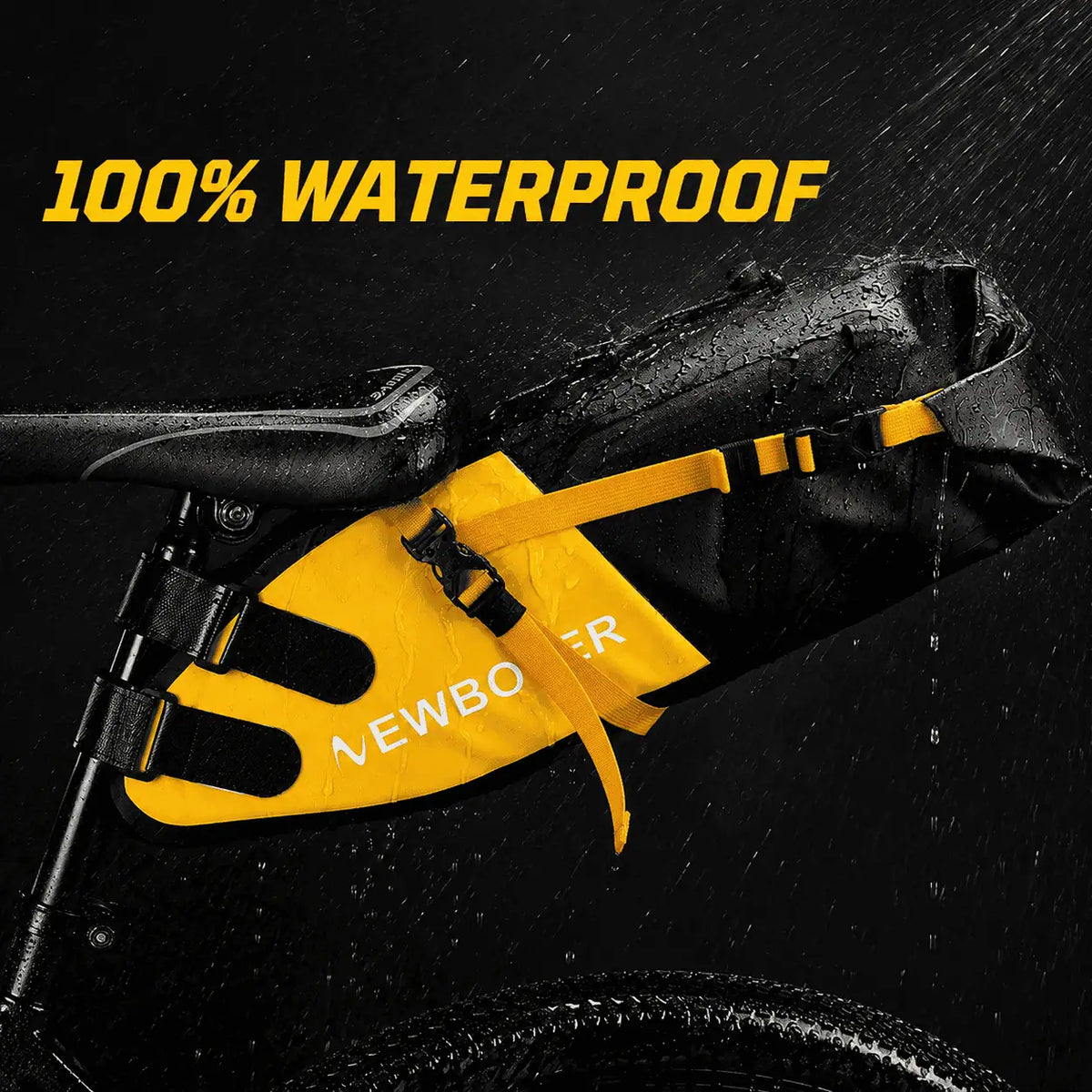 Sacoche de selle vélo 13L avec fixation sécurisée