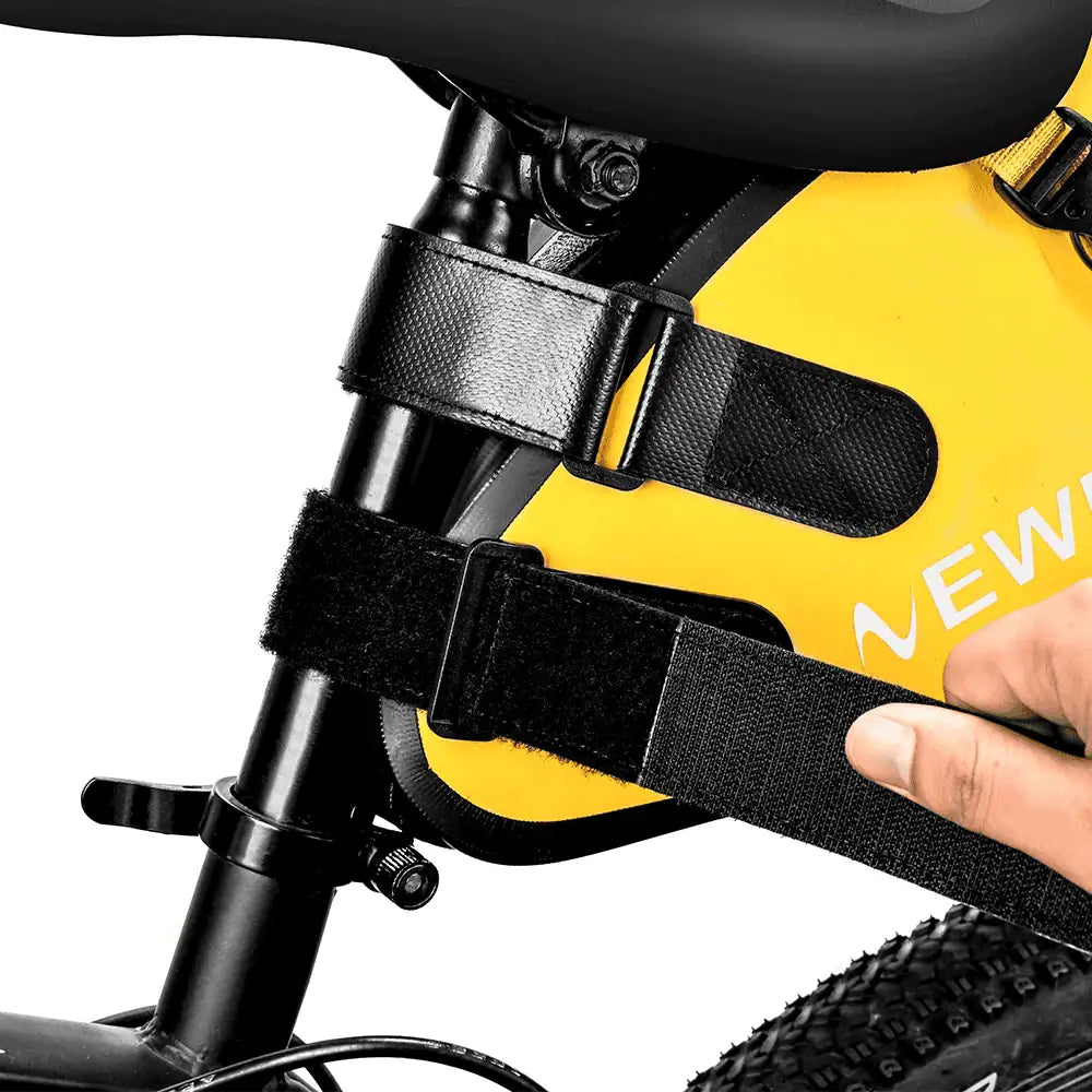 Sacoche de selle vélo avec sangles de fixation renforcées