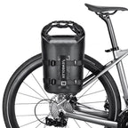 Sacoche vélo arrière 10L fixée sur porte-bagages