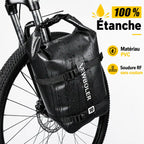 Sacoche vélo arrière étanche avec matériau imperméable